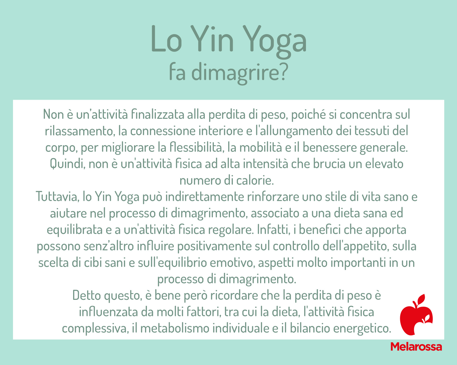 Yin Yoga: che cos'è, posizioni, benefici e controindicazioni 8 Yin Yoga fa dimagrire?