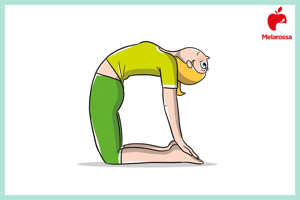 Iyengar yoga: che cos'è, caratteristiche, Asana, benefici e controindicazioni 4 Iyengar: asana del cammello