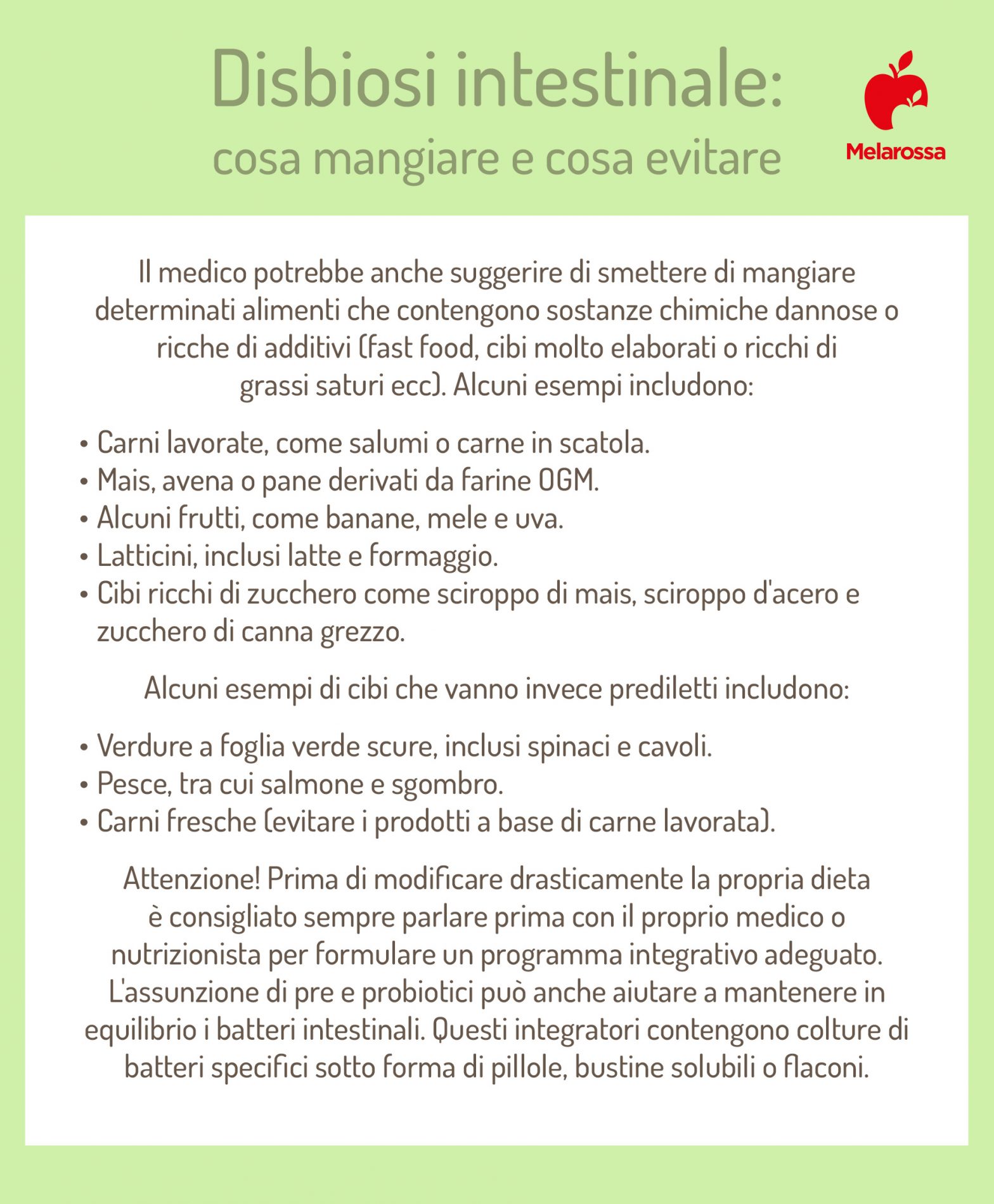Disbiosi intestinale: che cos'è, sintomi, cause, cosa mangiare, esempio di menù settimanale, cure 4 disbiosi intestinale: cosa mangiare e cosa evitare