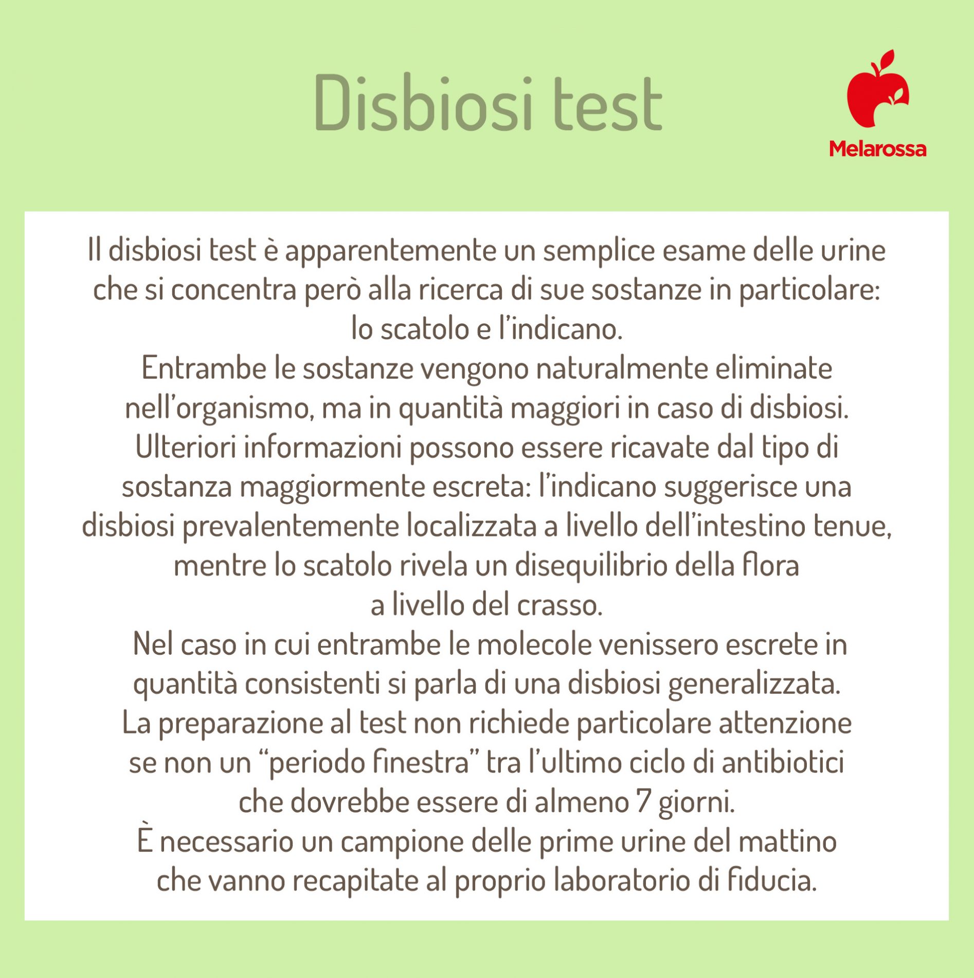 Disbiosi intestinale: che cos'è, sintomi, cause, cosa mangiare, esempio di menù settimanale, cure 2 disbiosi test
