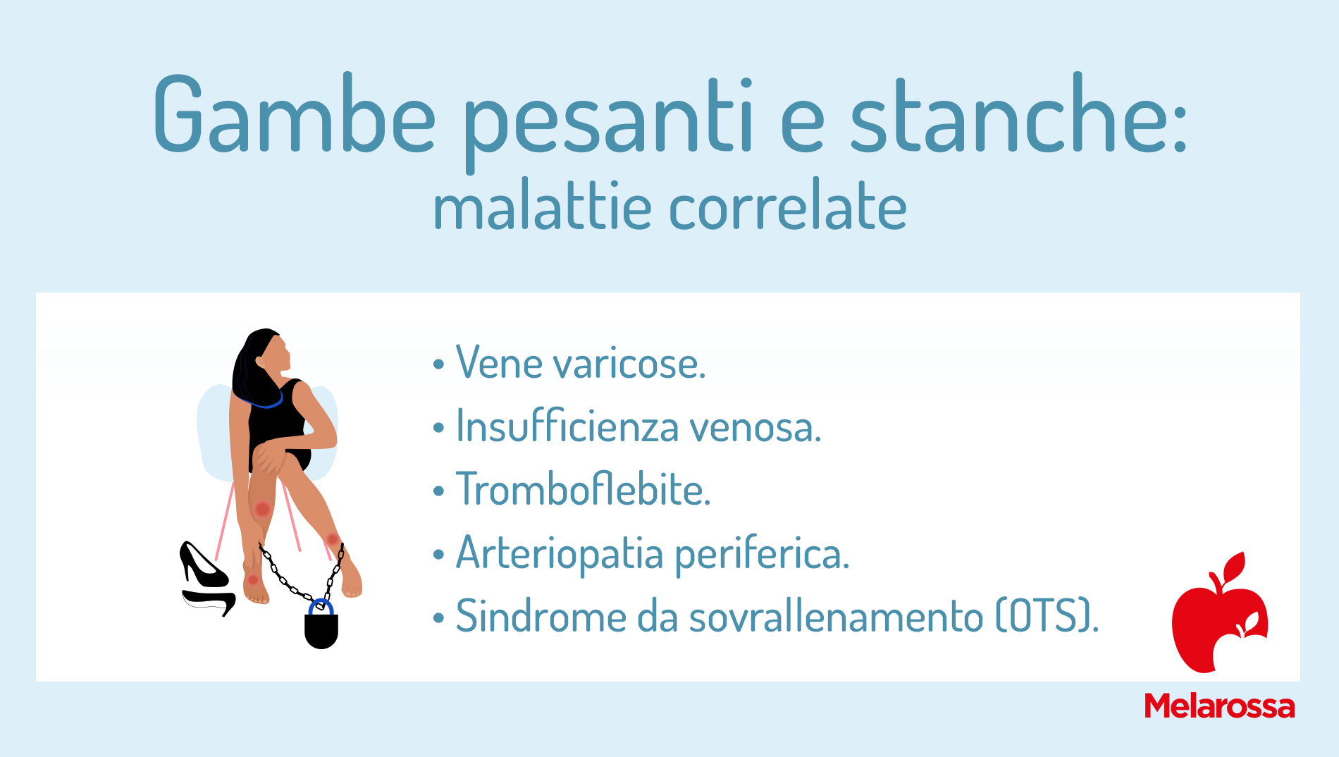 Gambe pesanti e stanche: cause e rimedi efficaci 1 Gambe pesanti: malattia correlate