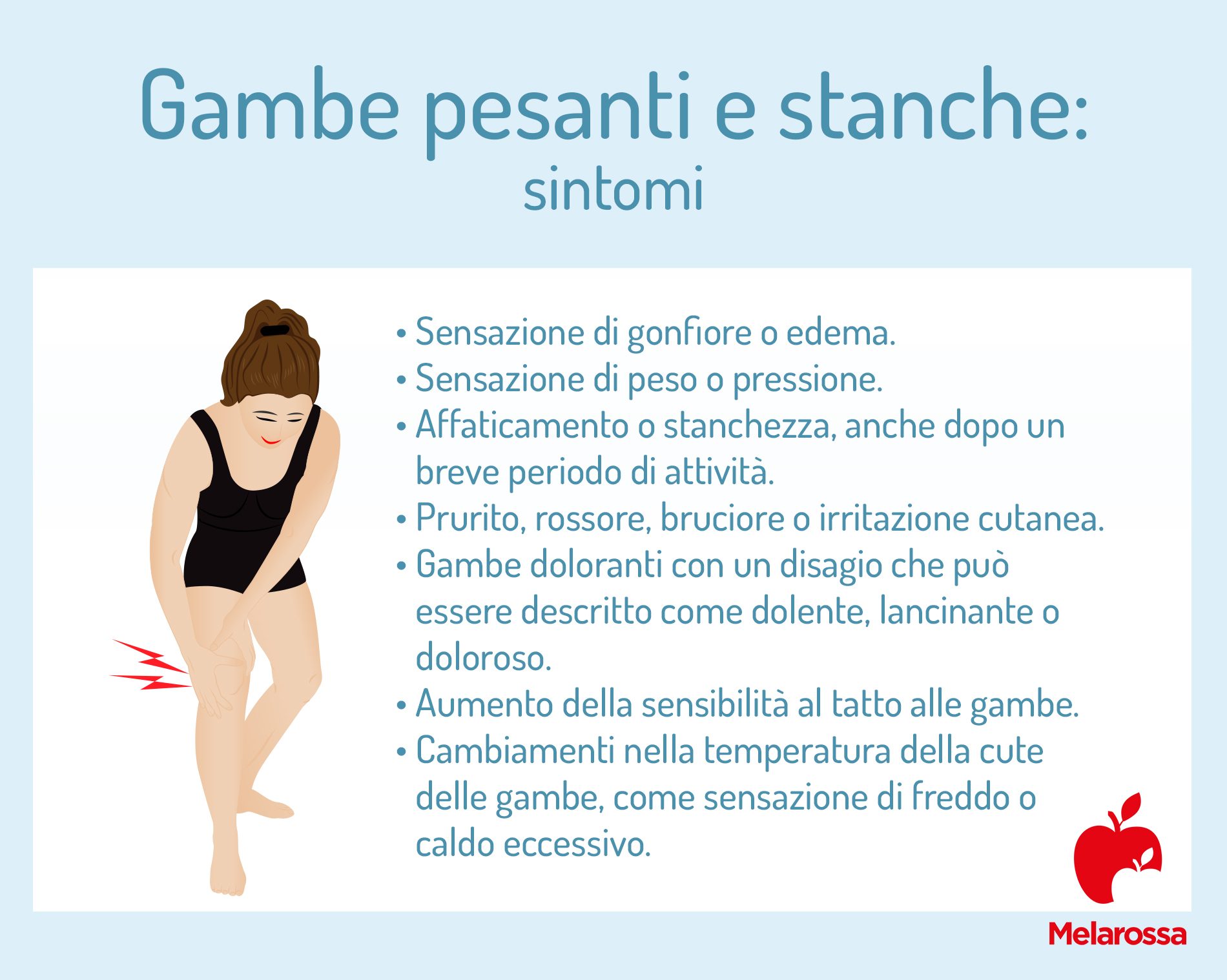 Gambe pesanti e stanche: cause e rimedi efficaci 4 gambe pesanti: sintomi