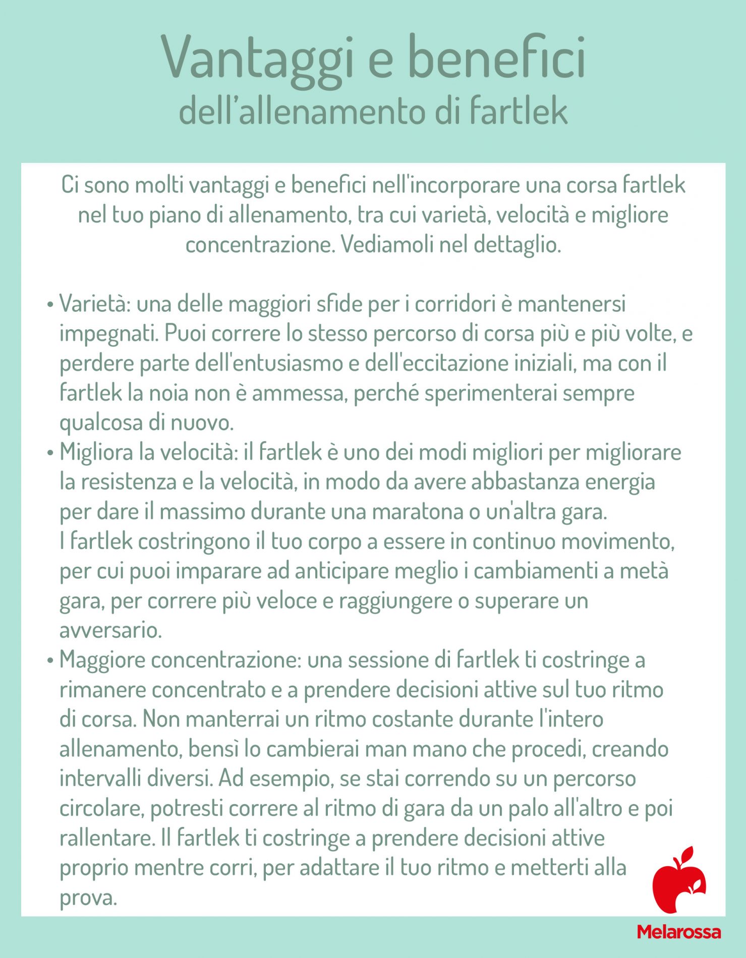 Fartlek: cos'è, come funziona, benefici, tabelle di allenamento per la corsa 1 fartlek: benefici