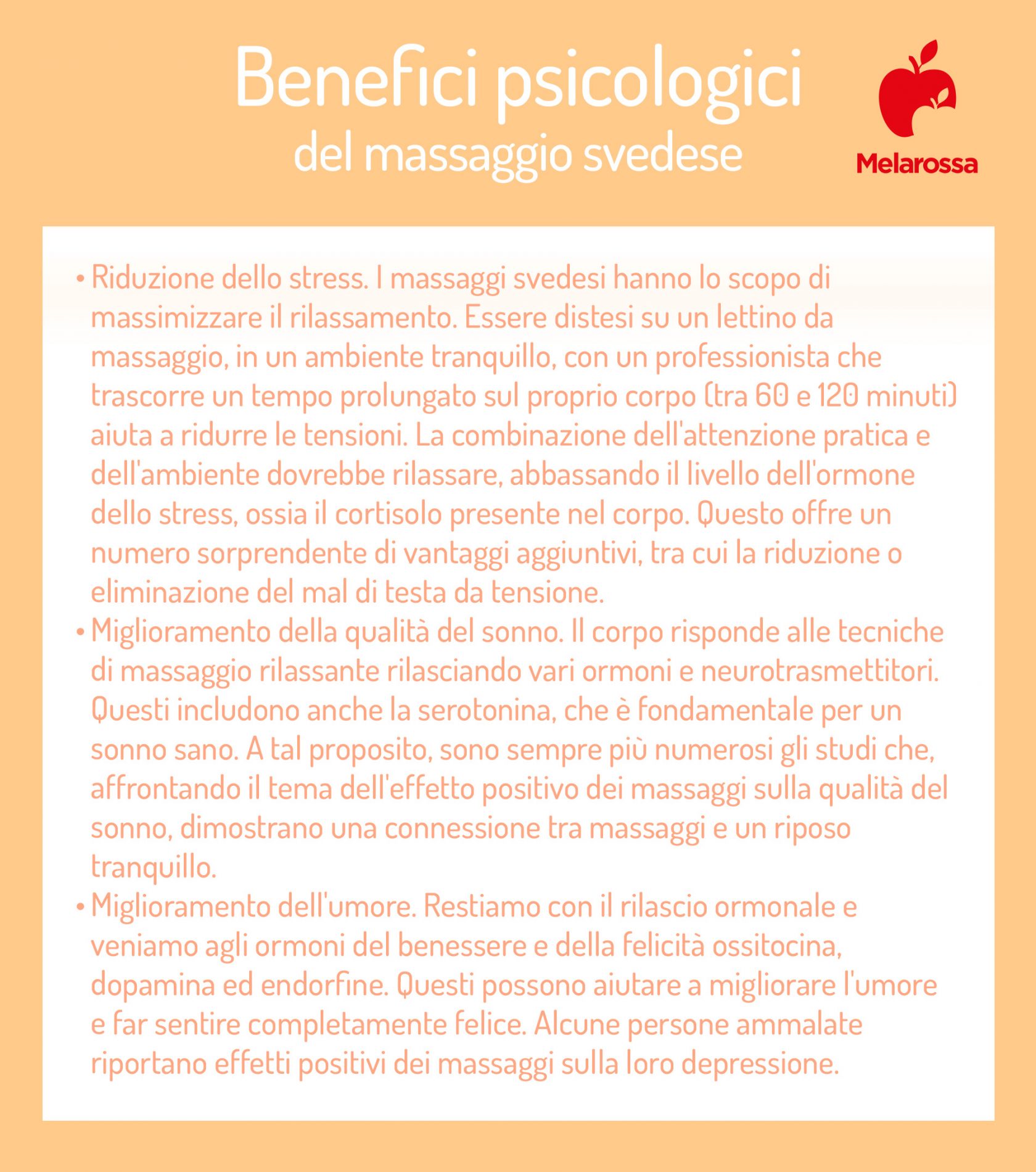 Massaggio svedese: che cos'è, tecniche, a cosa serve, benefici e quanto costa la seduta 2 i benefici del massaggio svedese