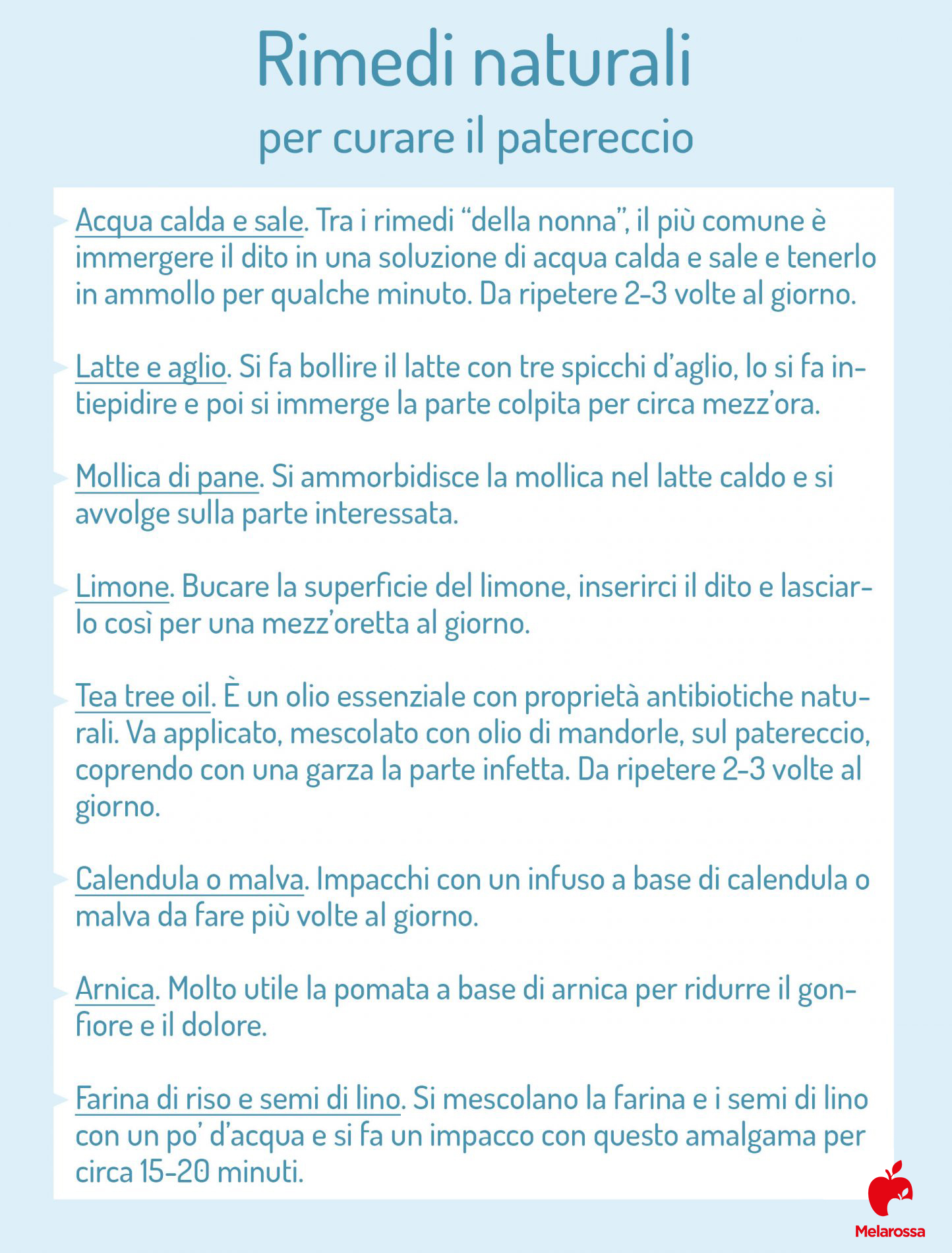 Patereccio (o giradito): cos’è, sintomi, cura prevenzione 1 rimedi naturali per curare il patereccio