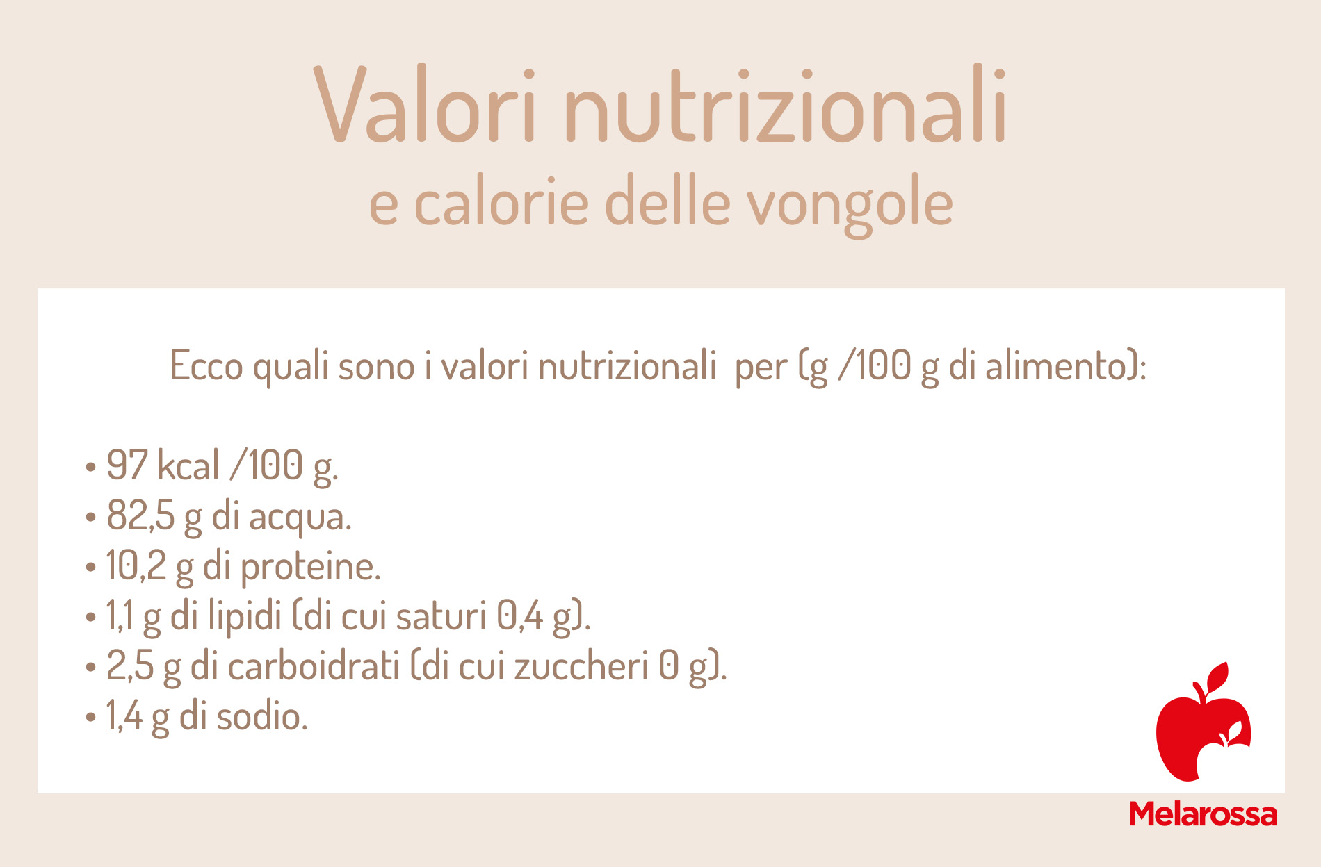 Vongole e vongole veraci: differenze, proprietà, come sceglierle, le migliori ricette 2 valori nutrizionali e calorie delle vongole