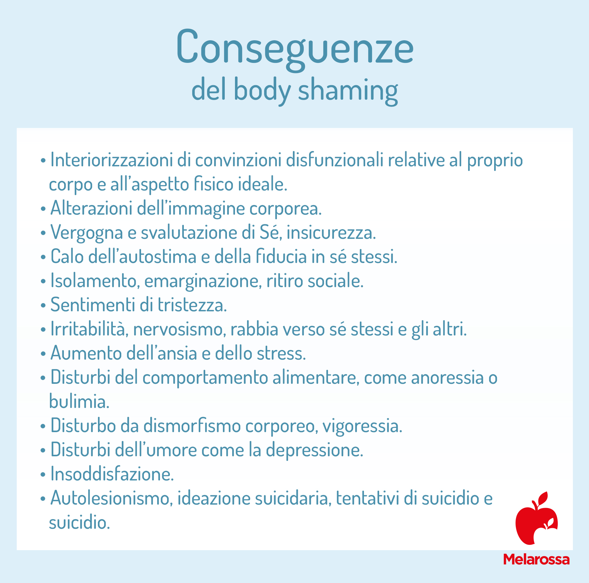 Body shaming: cosa significa, come si manifesta, quando è un reato e come combatterlo 3 body shaming: conseguenze
