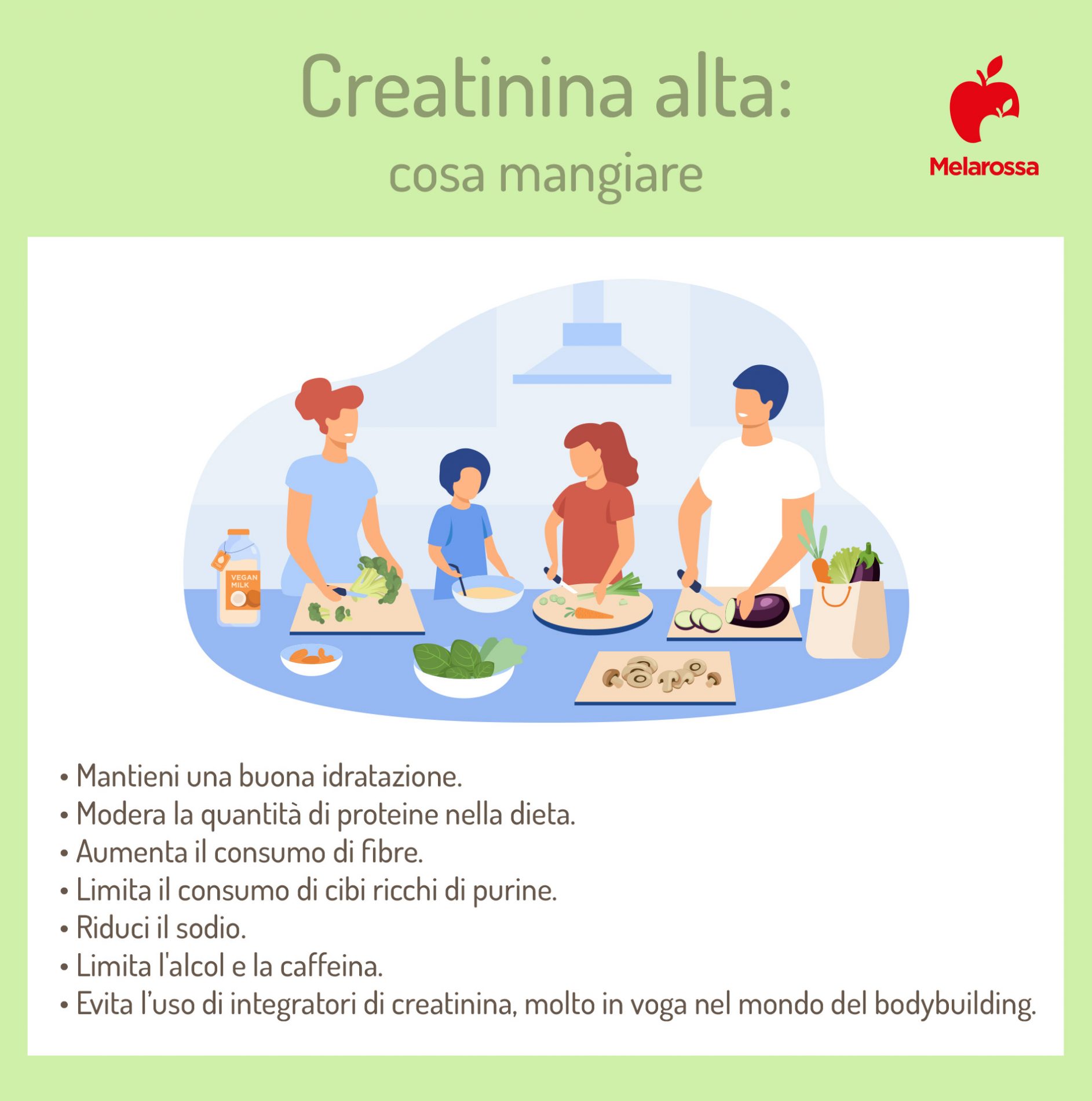 Creatinina alta: cosa mangiare e dieta per abbassarla 1 creatinina alta: cosa mangiare?