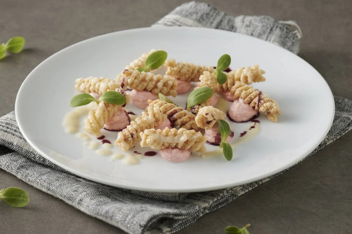 pasta con mousse di mortadella ricetta