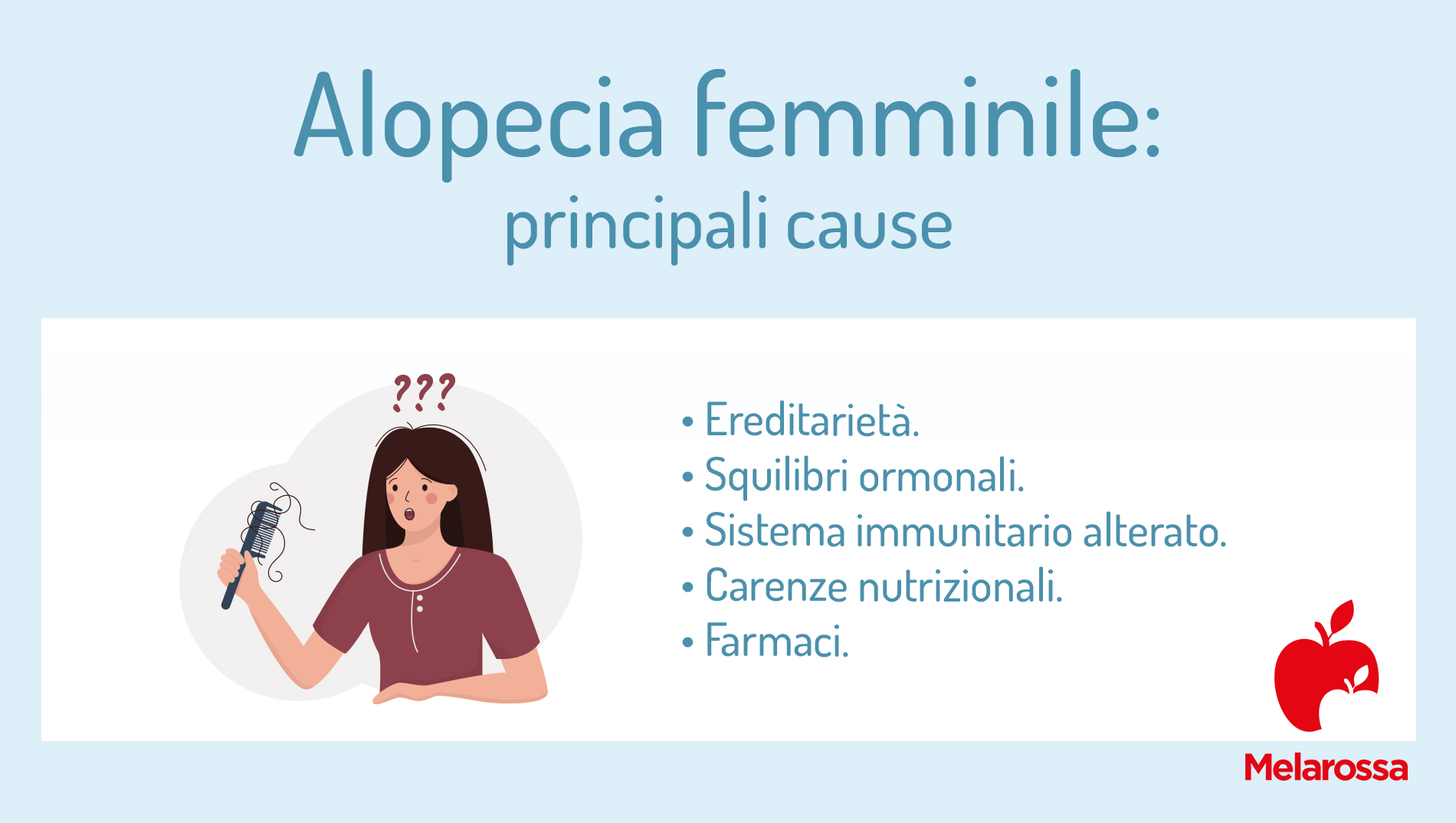 Alopecia femminile o androgenetica: cos’è, cause, come si presenta e cura 1 cause dell'alopecia femminile