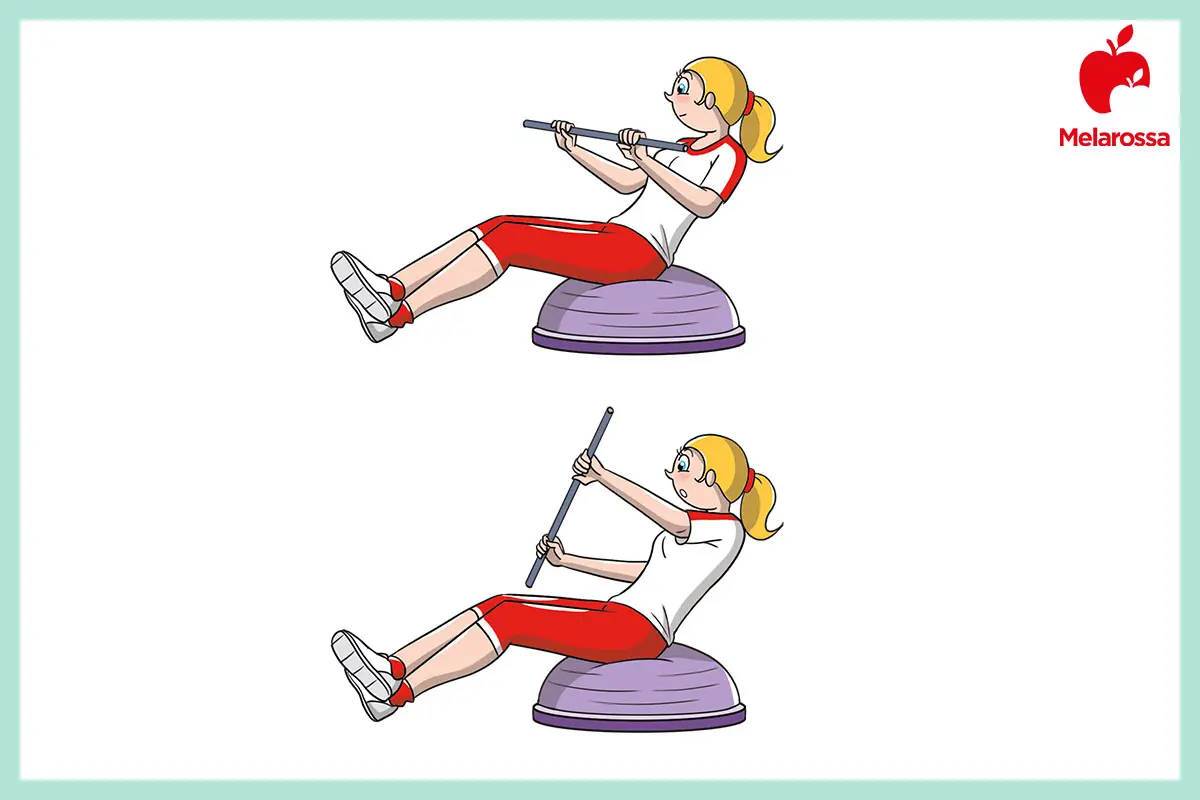 Bosu: come usarlo, benefici, esercizi e programma di allenamento per tonificare la muscolatura profonda 14 i migliori esercizi con il bosu