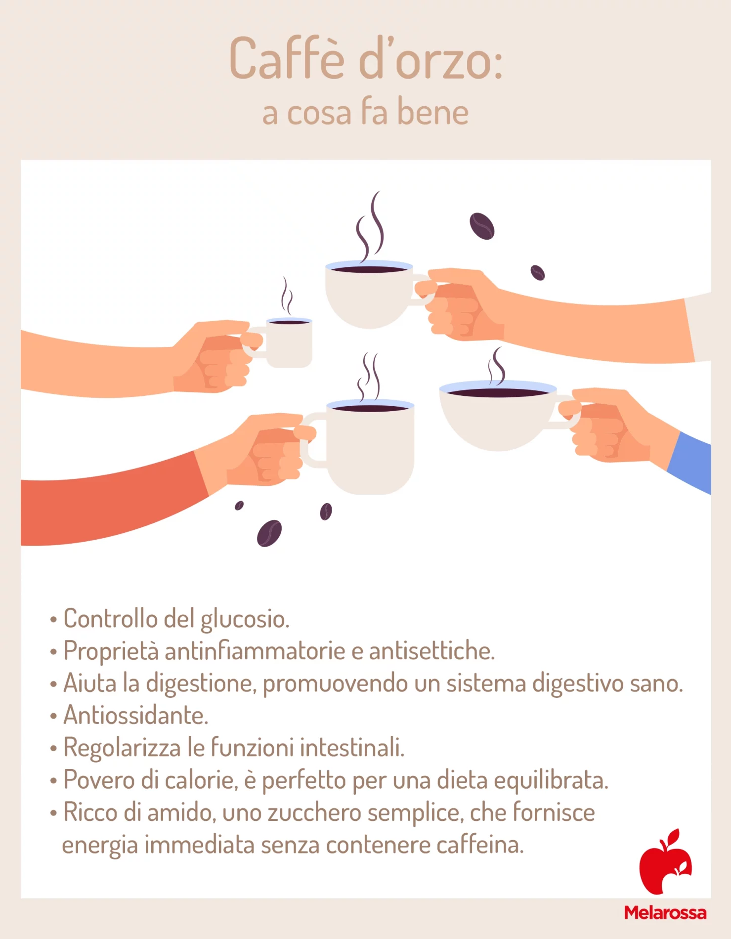 Caffè d’orzo: l'alternativa buona e salutare al caffè 5 caffè d'orzo: a cosa fa bene