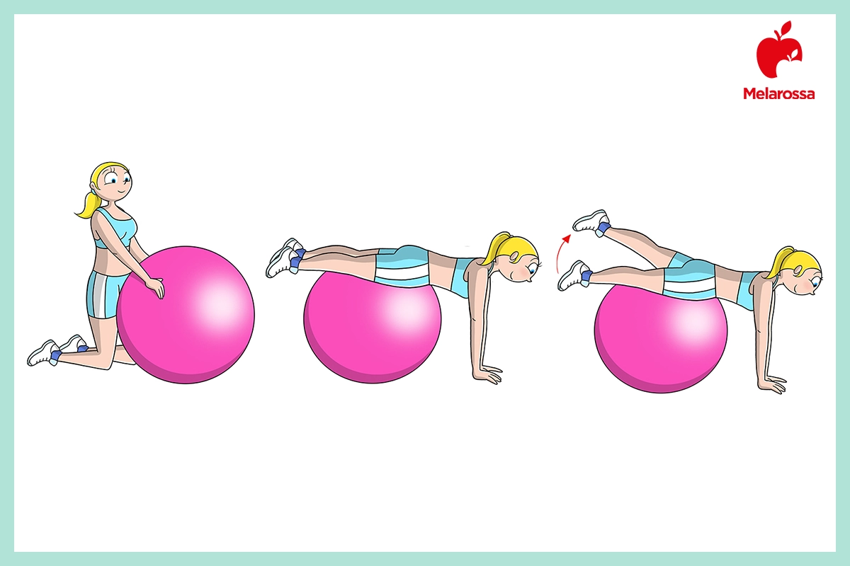 I migliori esercizi con la fitball per tonificare braccia, gambe e addominali 13 esercizi con la fitball per addominali