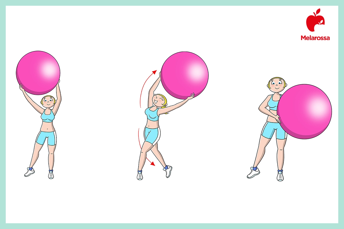 I migliori esercizi con la fitball per tonificare braccia, gambe e addominali 11 esercizi con la fitball per tonificare le braccia