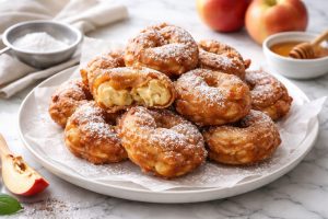 Frittelle di mele al forno:  ricetta  di Carnevale leggera con foto e video