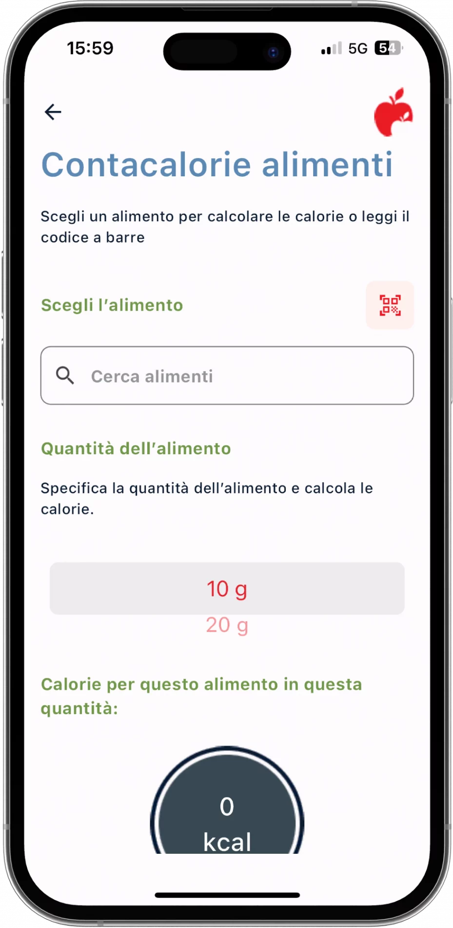 Dimagrisci con l'app di Melarossa: scopri i vantaggi e come funziona 11 Dimagrisci con l'app Melarossa: contacalorie alimenti