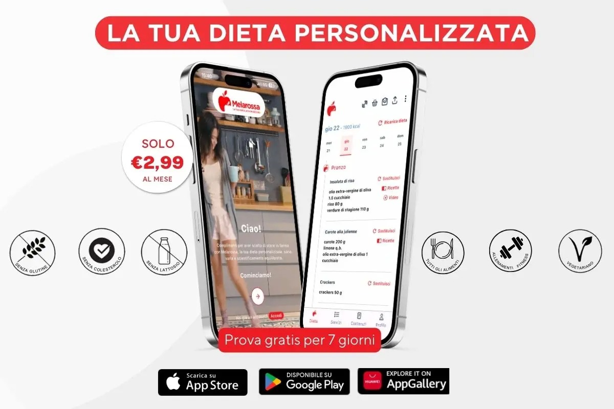 App Melarossa: una nuova grafica facile e intuitiva per un benessere a portata di App 2 app melarossa: nuova grafica