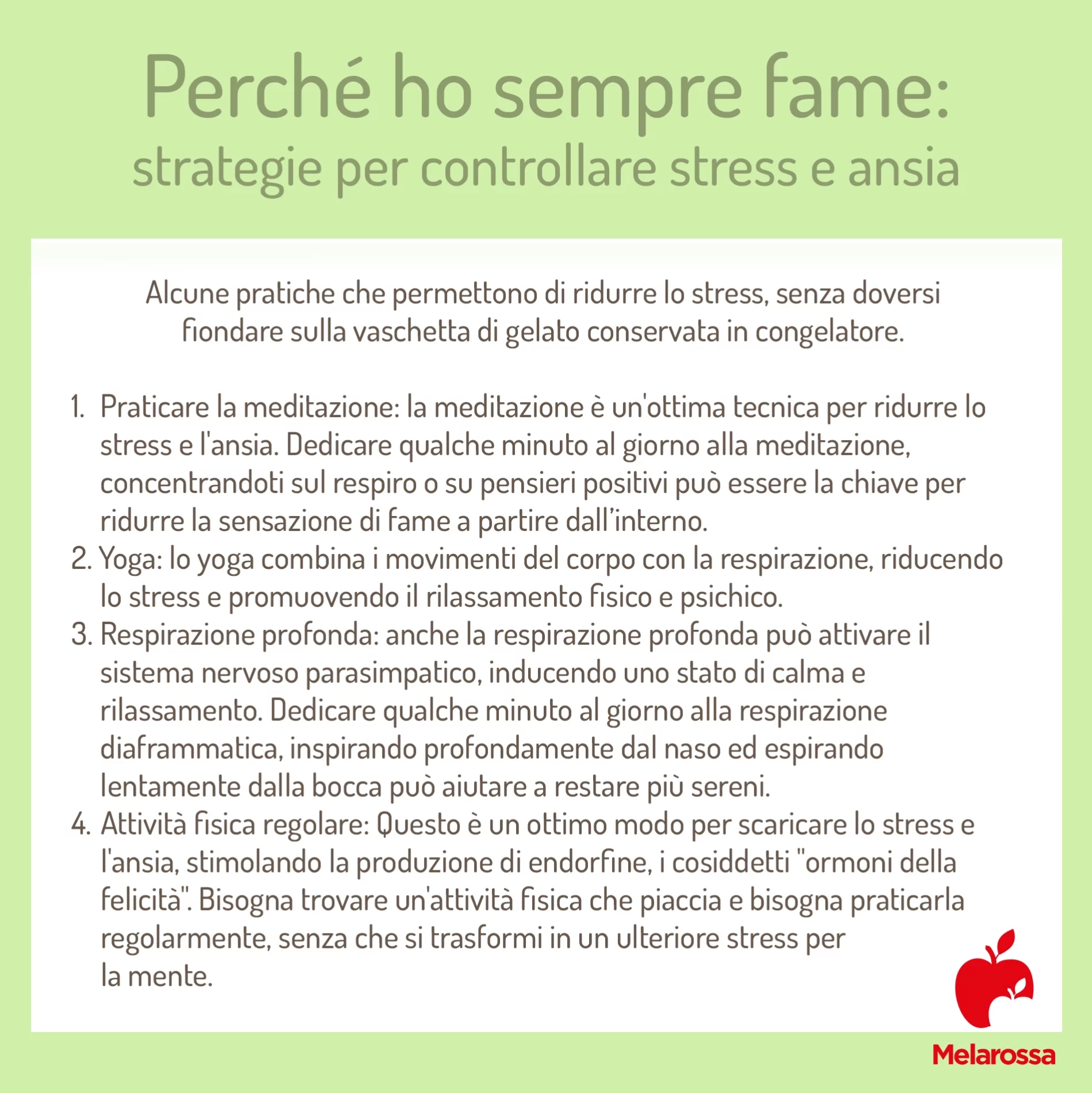 Ho sempre fame: scopri perché e come gestire gli attacchi di fame 2 ho sempre fame: strategie per controllarsi