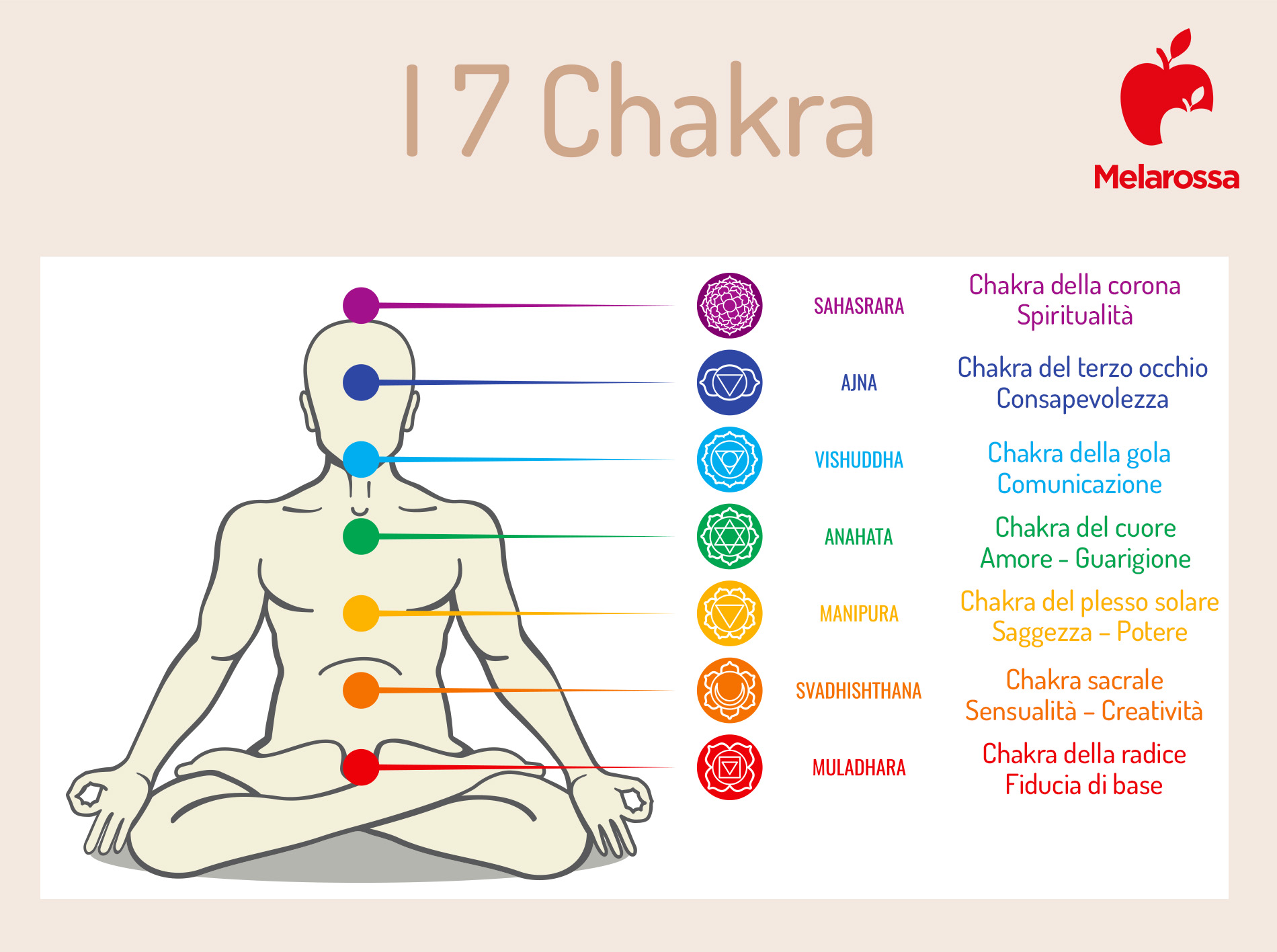 Massaggio olistico: che cos'è, benefici, tecniche, costi 4 massaggio olistico: stimolo dei 7 chakra