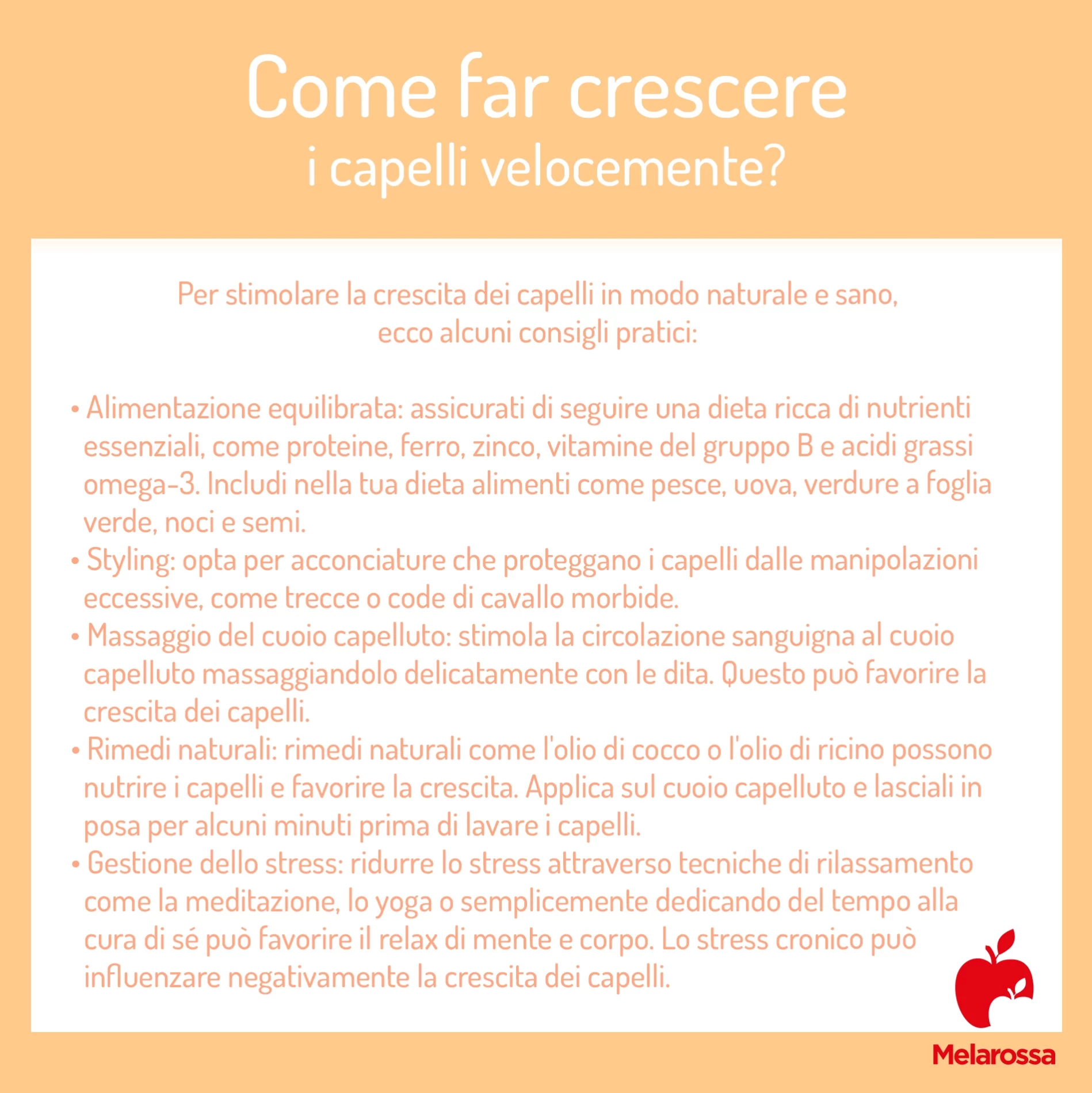 Guida su come far crescere i capelli: cosa mangiare, rimedi e integratori 1 come far crescere i capelli velocemente