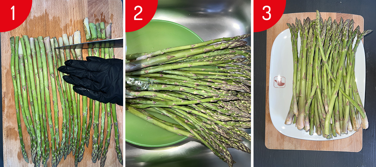 Come pulire gli asparagi: consigli e guida illustrata passo passo 1 le prime 2 fasi con foto su come pulire gli asparagi