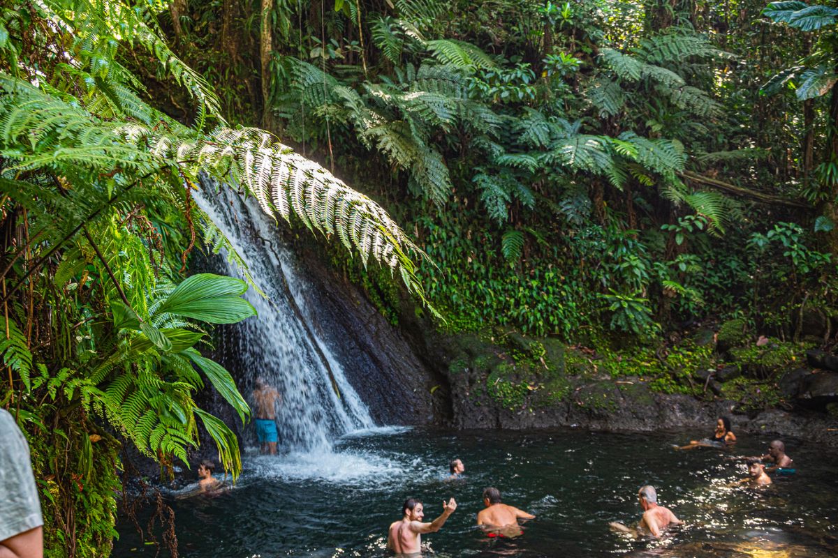 Alla scoperta dell'isola di Guadalupa 3 cascata guadalupa