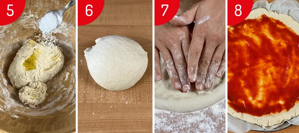 Pizza con tonno e cipolle fatta in casa 3 pizza tonno e cipolla 5 6 7 8