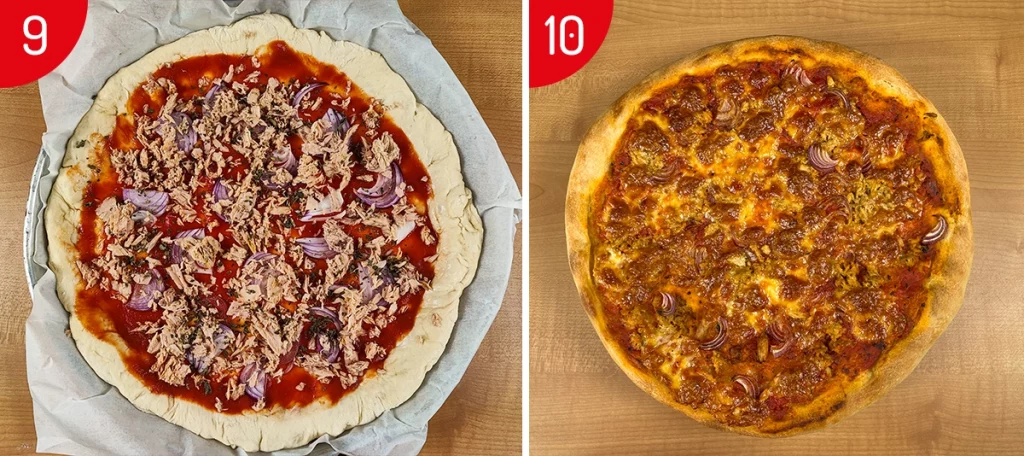 Pizza con tonno e cipolle fatta in casa 4 la ricetta della pizza tonno e cipolla
