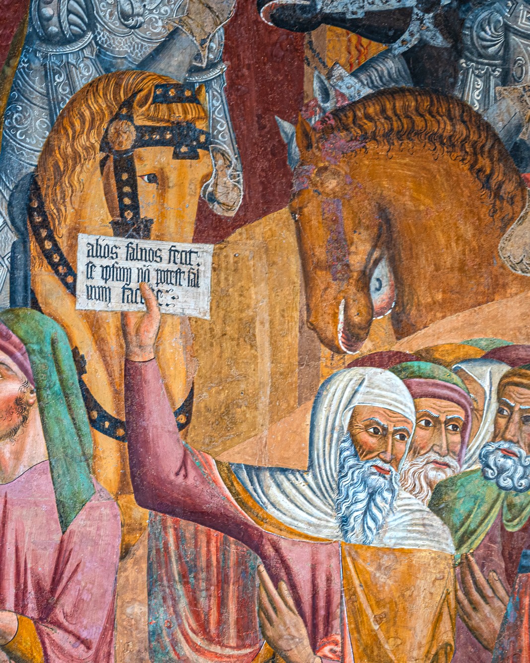 Alla scoperta di Scarlino: fra ricordi garibaldini e tesori scoperti per caso 5 Affresco presente all'interno museo di archeologia del portus scabris (MAPS).