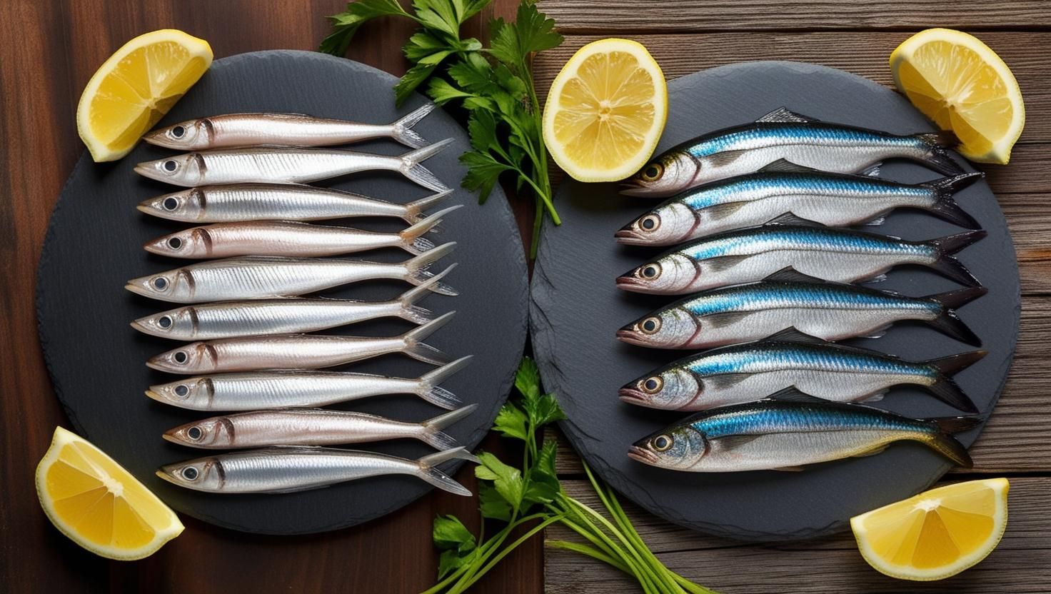Ricette con alici: 12 idee semplici e ricche di sapore 1 alici e sardine su due piatti uno accanto all'altro