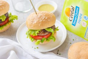 Hamburger vegano, il Portobello burger senza glutine