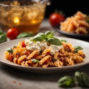 Pasta ricotta e pomodorini: un primo piatto  cremoso