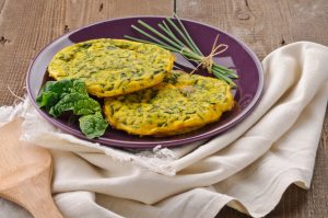 Frittata di spinaci