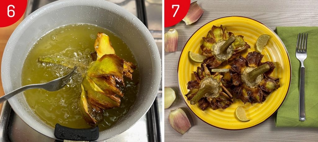 Carciofi alla giudia: la ricetta romana della tradizione 4 6-7
