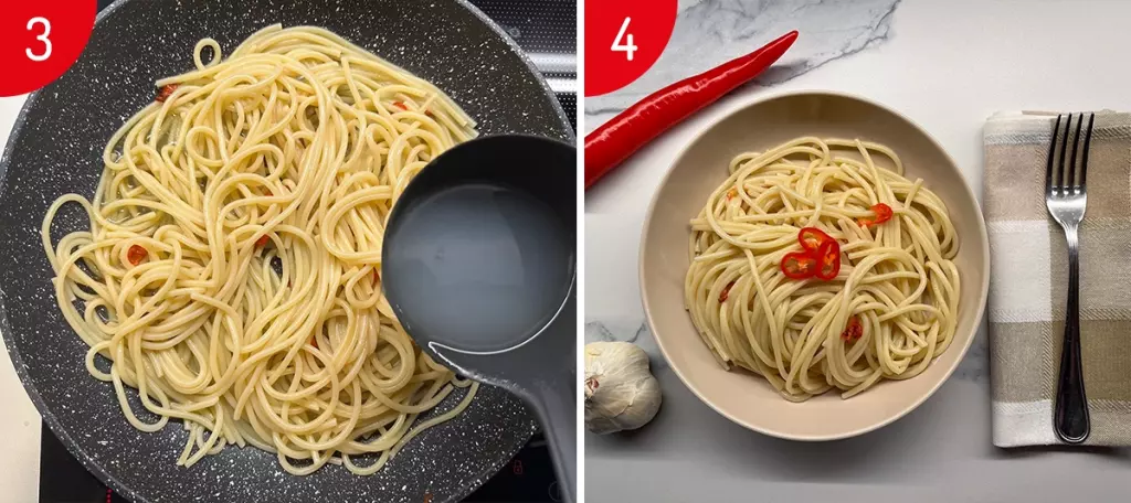 Spaghetti aglio olio e peperoncino: un primo piatto salva cena 3 pasta-a-glio-e-olio-3-4