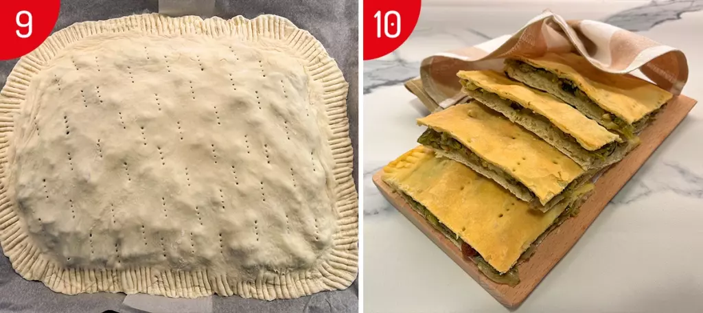 Pizza di scarola napoletana: ricetta originale step by step 5 pizza di scarola 9 10