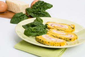Rotolo di frittata al forno: una ricetta veloce e light