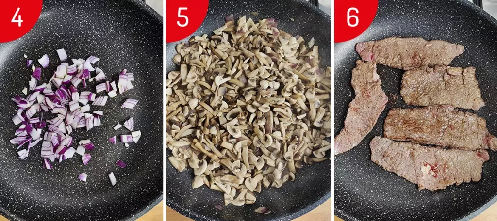 Scaloppine ai funghi, un secondo appetitoso e completo 3 scaloppina-ai-funghi-step-4-5-6